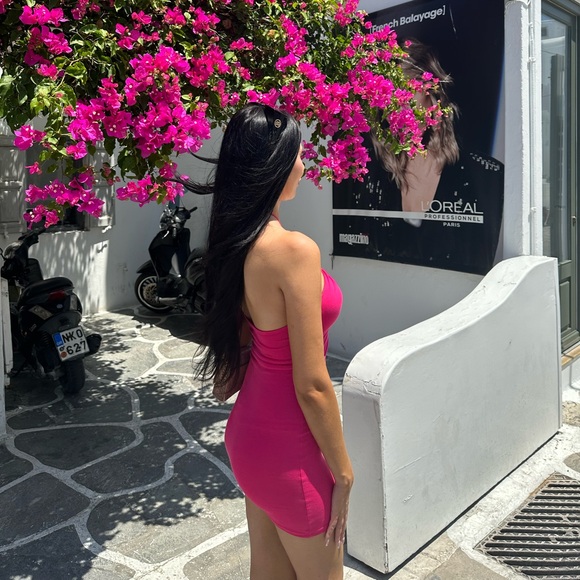 🖤Pink Zara Mini Dress/Cover up🖤 - Picture 3 of 3